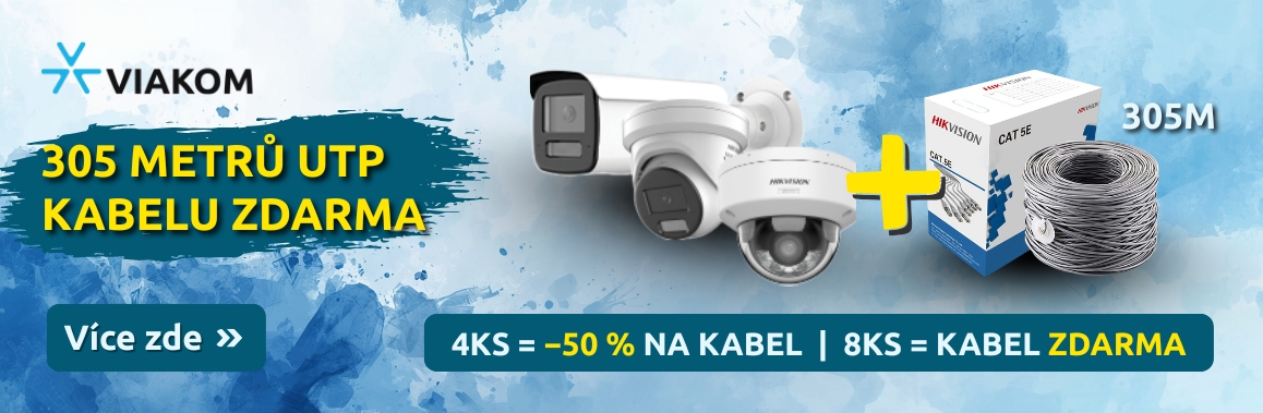 Kamery = G3 + kabel zdarma